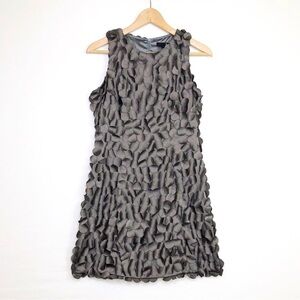 Ryu grey  setting circle mini dress